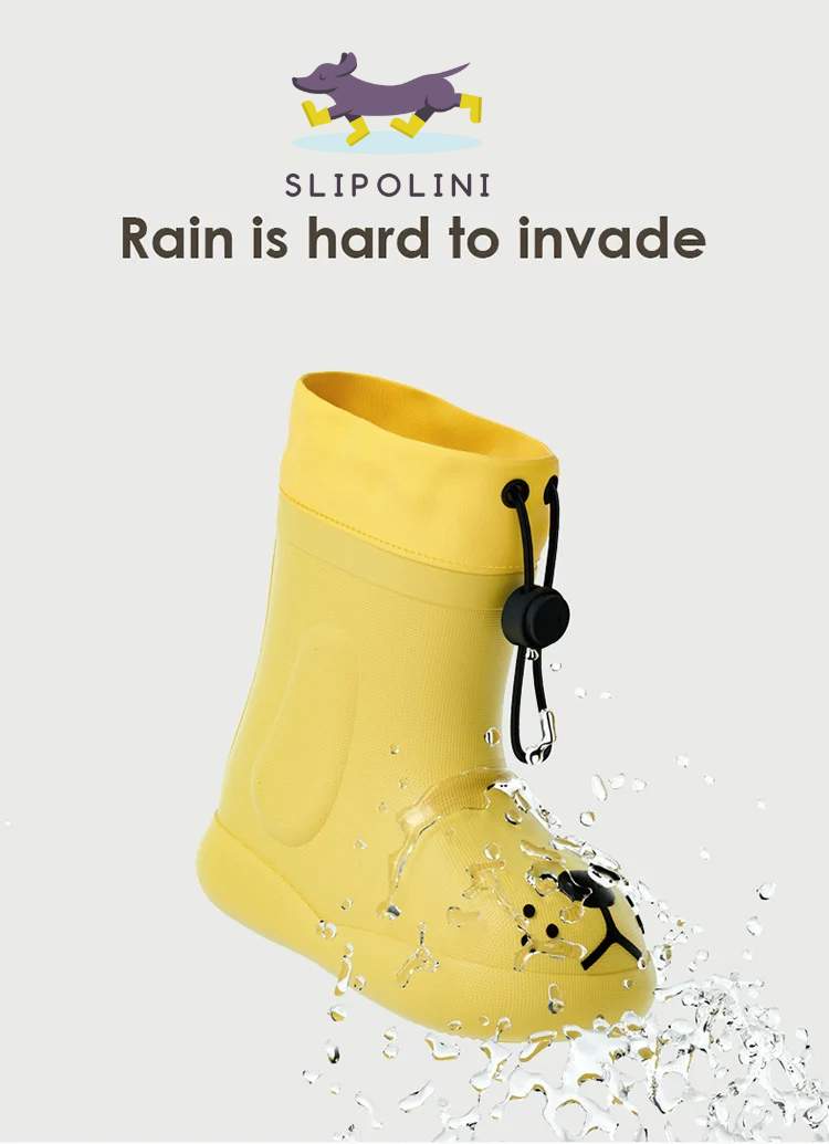 Kids Rain Boots - Puppy Paw