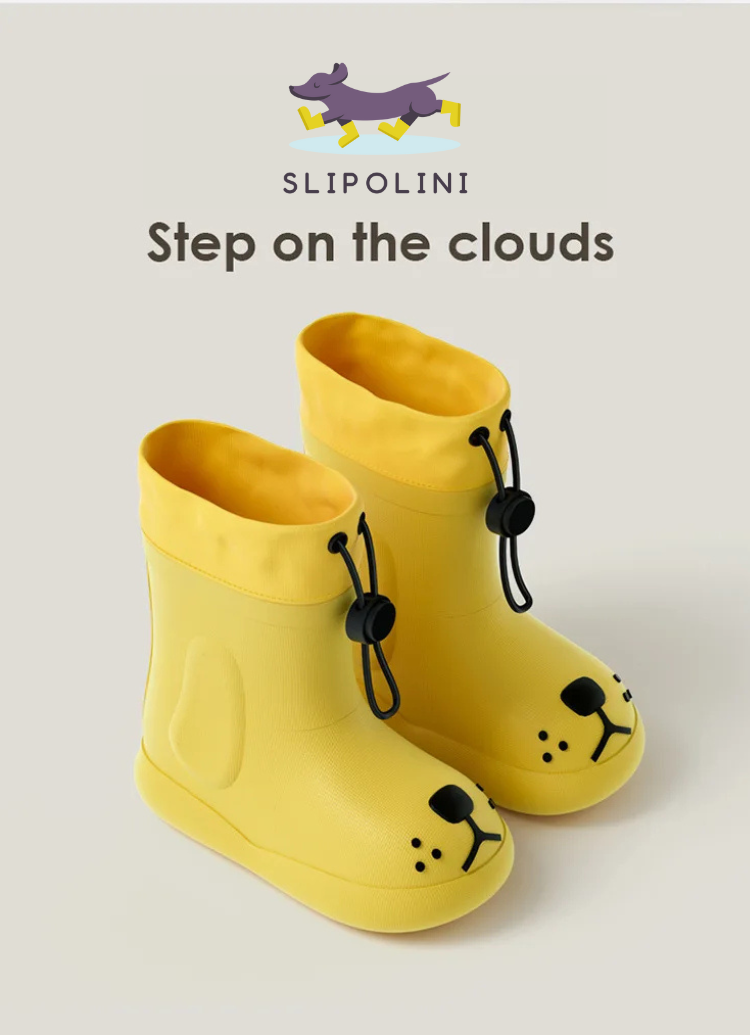 Kids Rain Boots - Puppy Paw