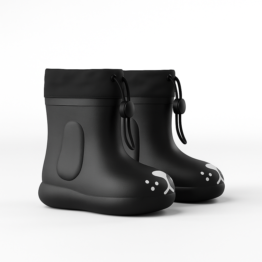 Premium Toddler Rain Boots– Kids EVA Outdoor Shoes - Puppy Paw