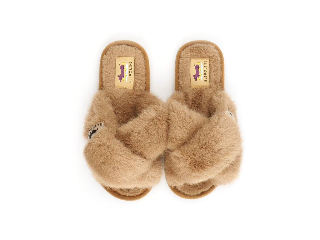Cross Steps Slippers