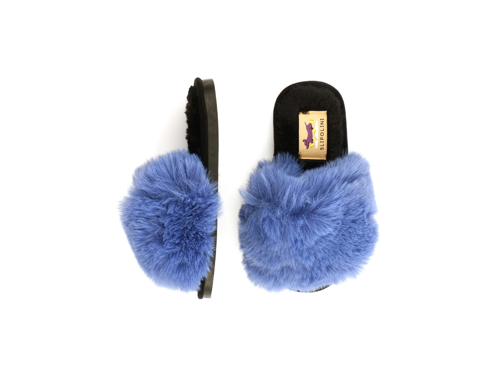 Fuzzy Steps Kids Slippers