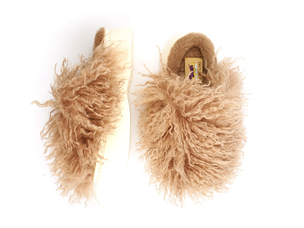 Fluffy Snowfall Slippers