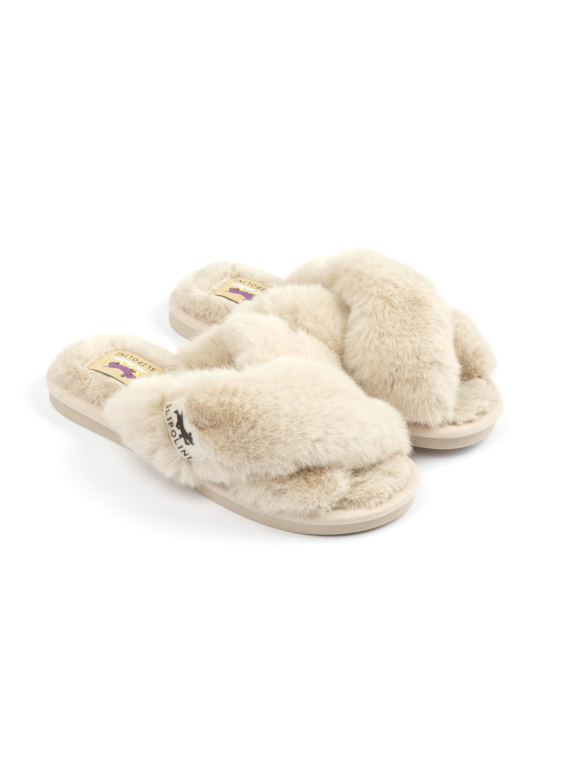 Cross Steps Slippers
